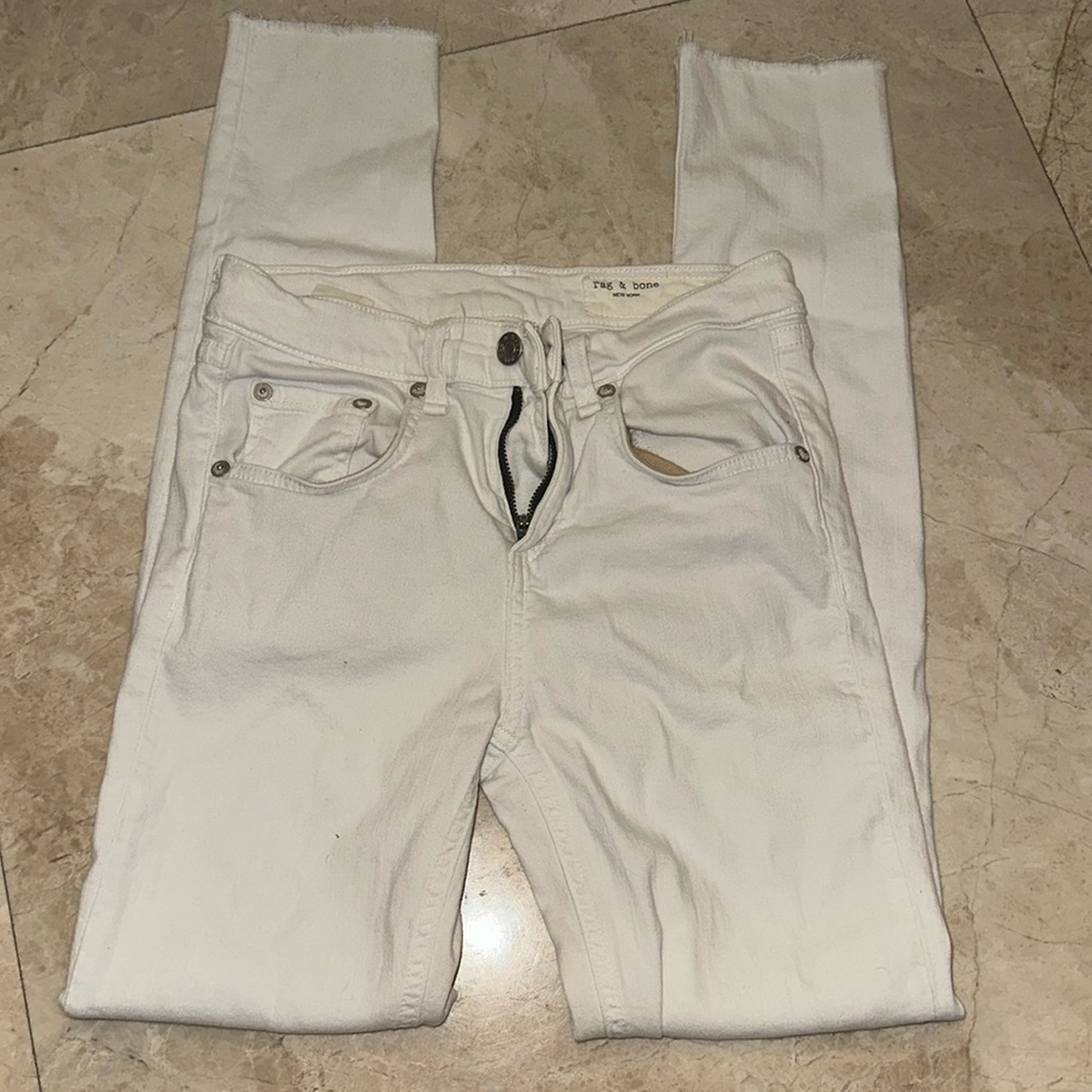 White Rag and Bone Skinny Denim